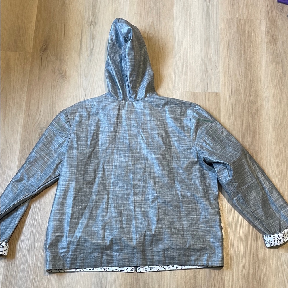 Walt Disney World - Gray Minnie Hooded Zip Up Jacket XL - Picture 6 of 7